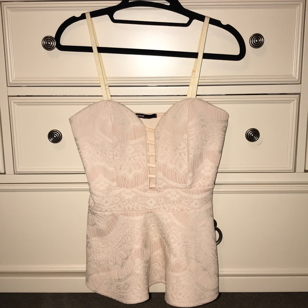 Lace tank top